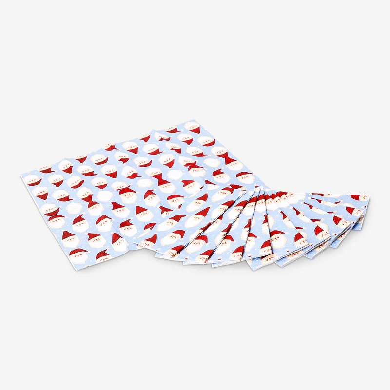 Santa pocket tissues - 10 pcs