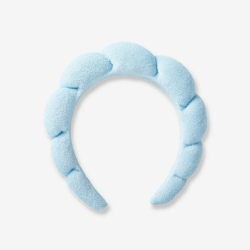 Blue bubble headband for beauty
