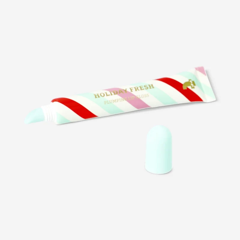 Plumping lip gloss - Peppermint fragrance