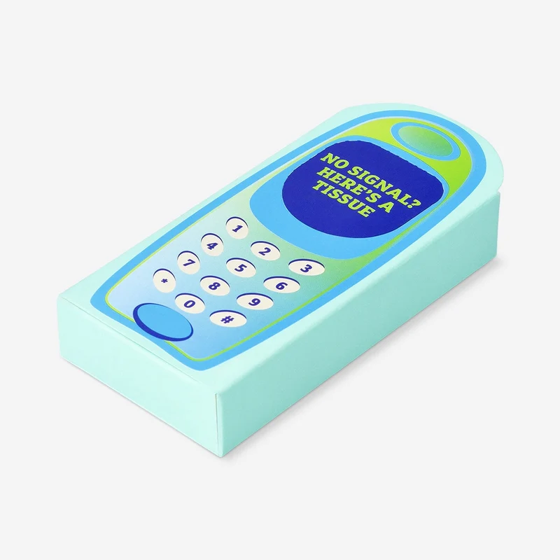 Pocket tissues as retro phone - 10 pcs