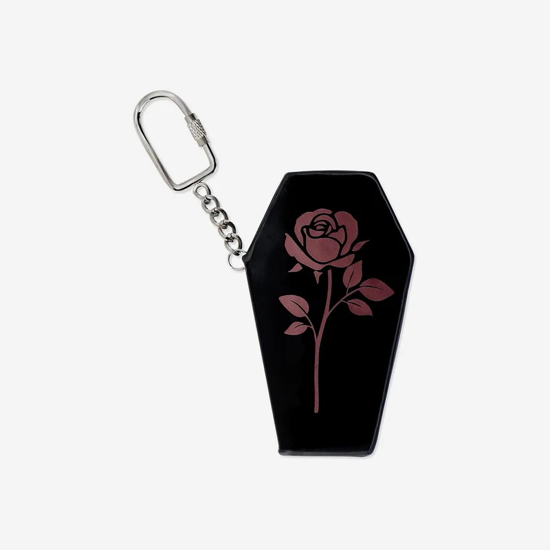 Coffin pocket mirror