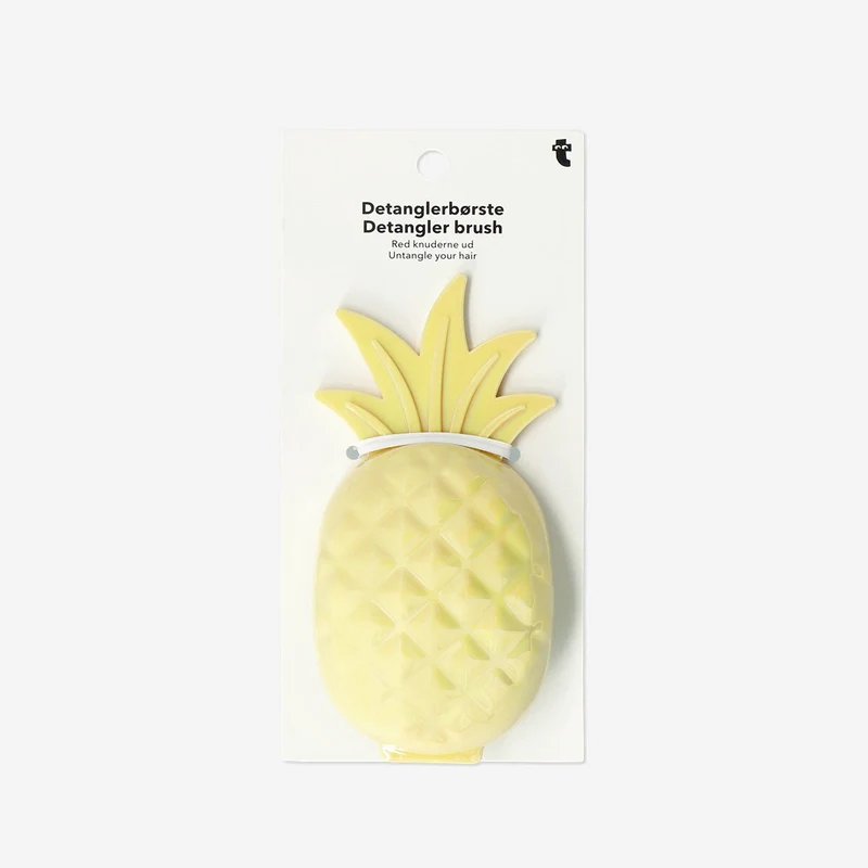 Pineapple hairbrush
