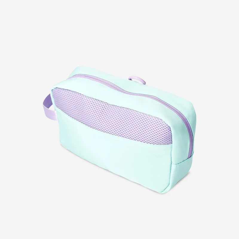 Toiletry bag with a hook and handle
