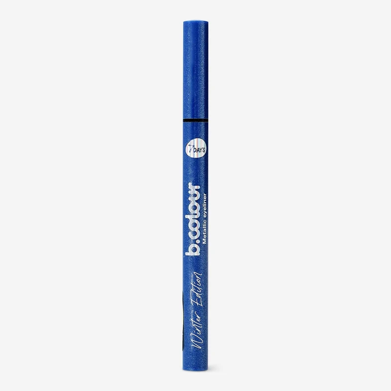 Waterproof metallic eyeliner by 7DAYS B.COLOUR - 01 Snowman