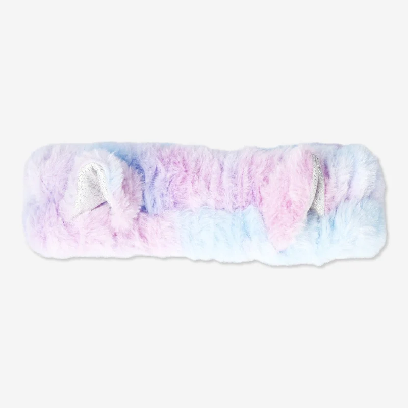Tie-dye headband with cat ears