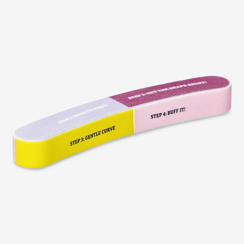 Four-sided nail buffer