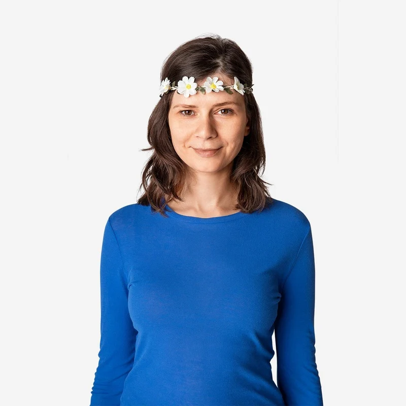 Flower hairband