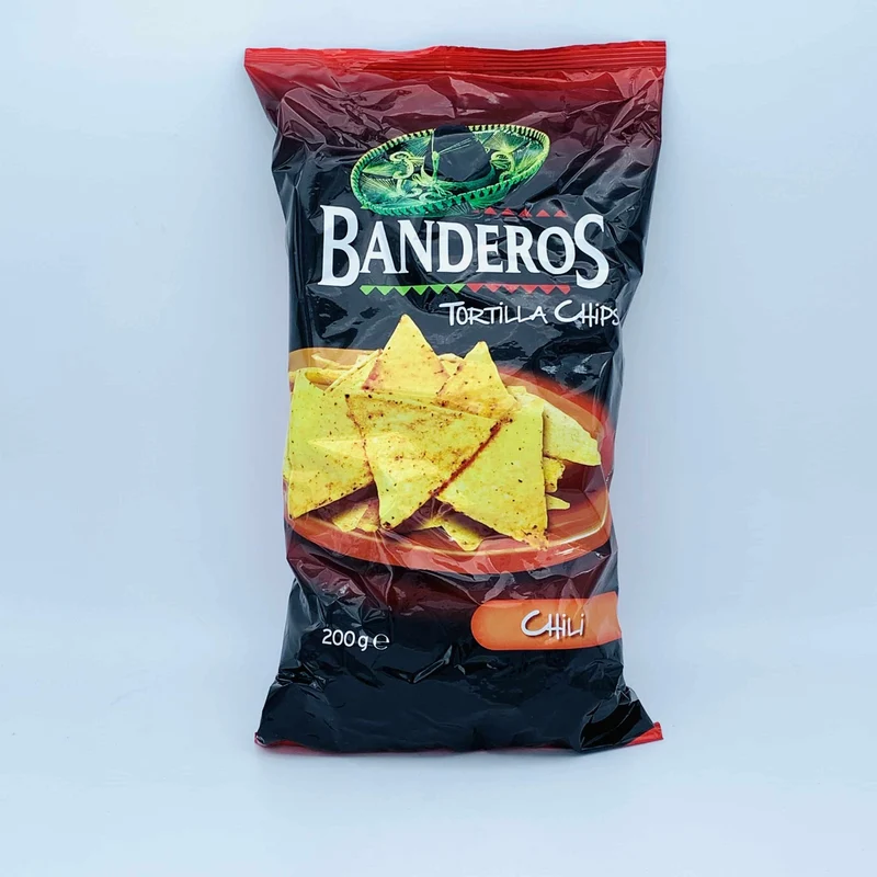 Banderos Tortilla Chips Chili