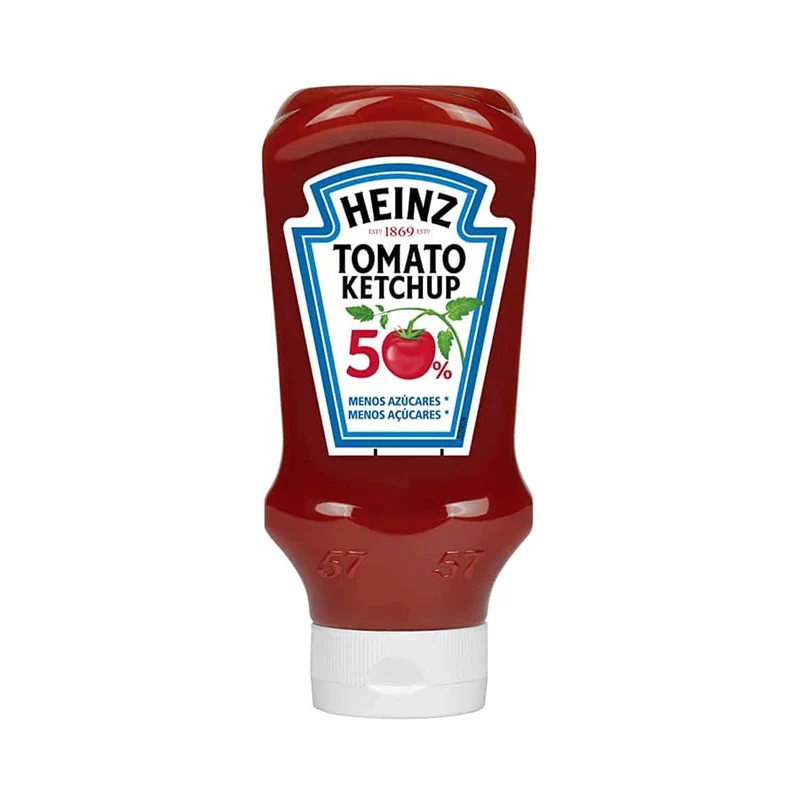 Kétchup 50% Menos Azúcar y Sal Heinz