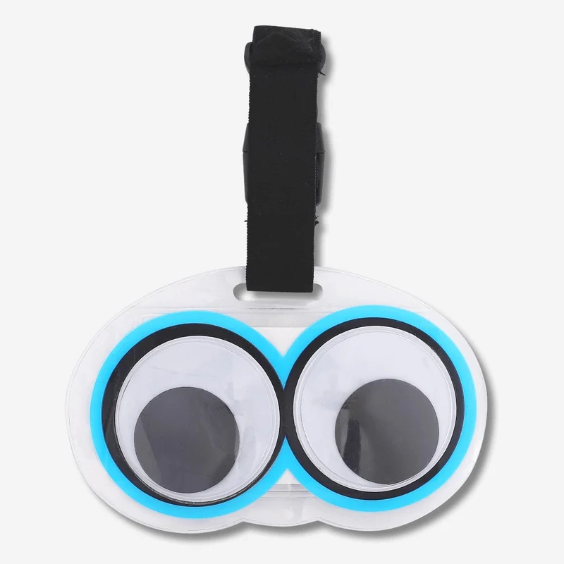 Googly Eyes Luggage Tag
