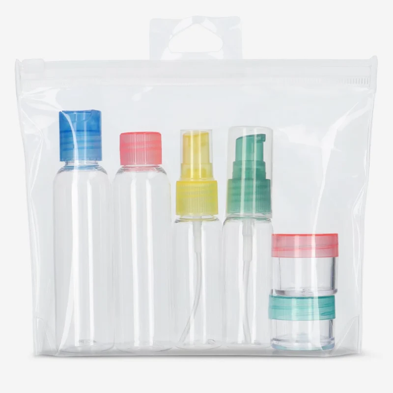 Travel bottles set - 6 pcs