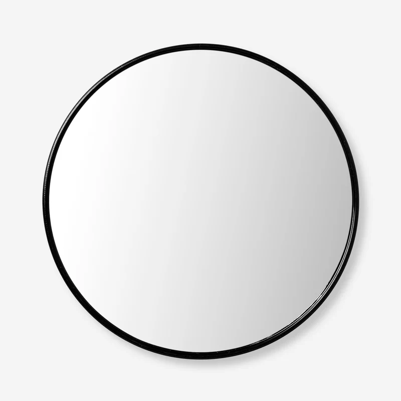 Round magnifying mirror