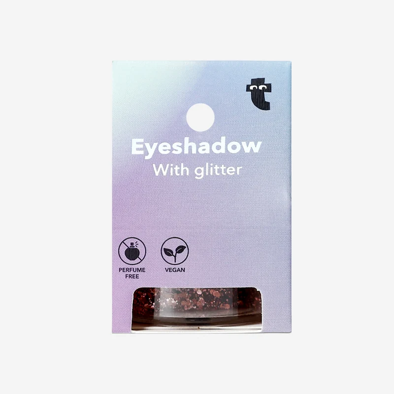 Glitter eyeshadow flakes - Pink