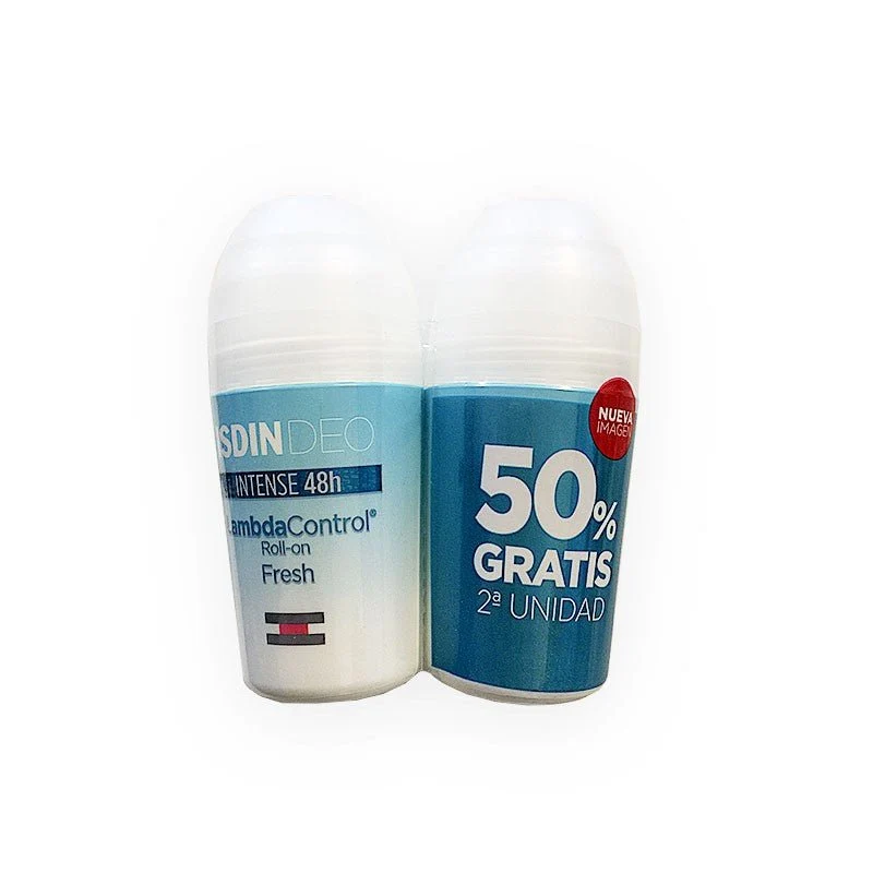 ISDIN Deo Lambda Control Roll-On Fresh 48h 2x50 ml