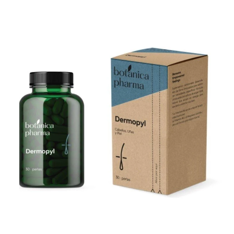 Dermopyl Cabello, Uñas y Piel 30 Perlas Botánicapharma