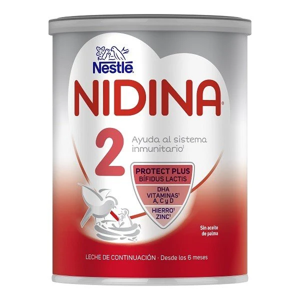NIDINA 2 Leche de Continuación para Lactantes 800g