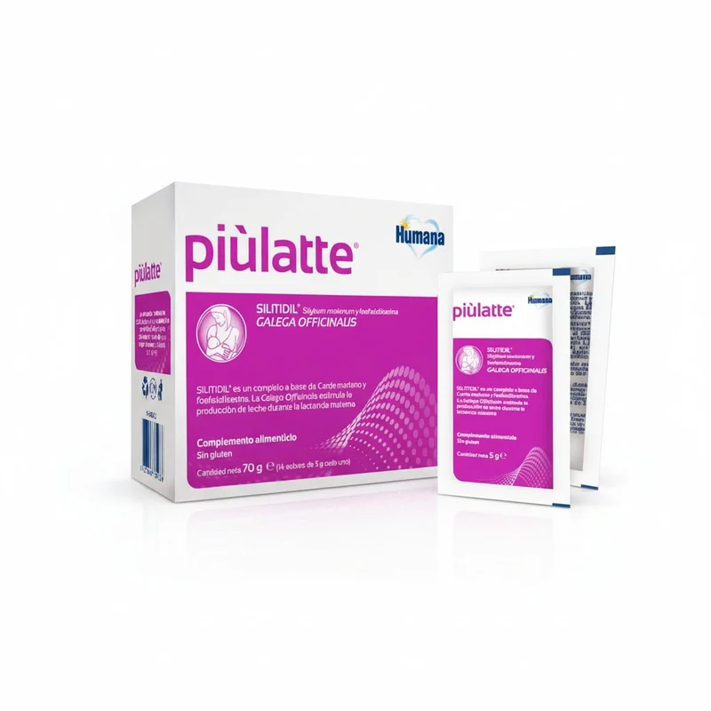PIULATTE Producción Leche Materna 14 Sobres
