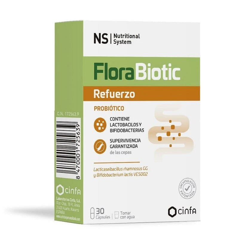 Ns Florabiotic Refuerzo 30 Cápsulas