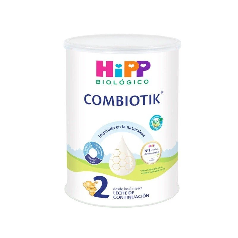 HIPP COMBIOTIK 2 Leche Biológica de Continuación 800gr