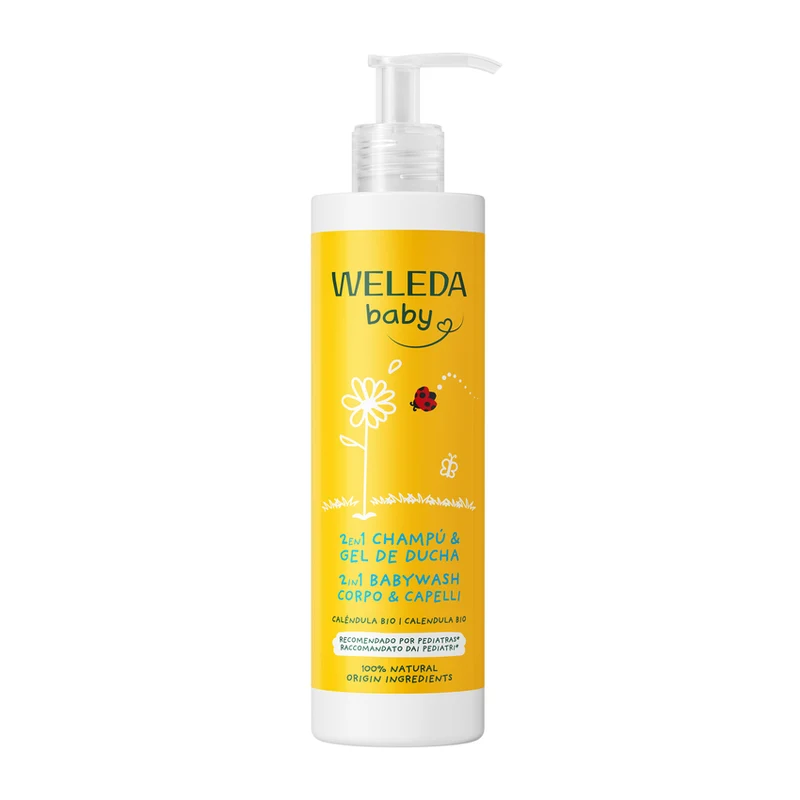 Champú & Gel de ducha Caléndula Weleda 400ml