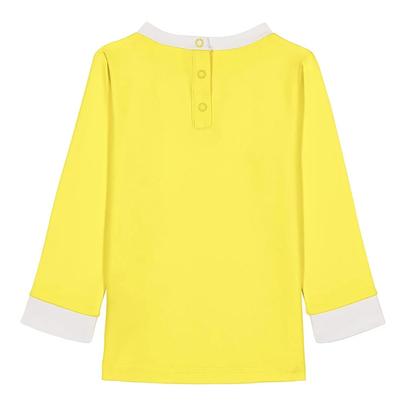 Camiseta protectora contra rayos UV en amarillo 6 meses