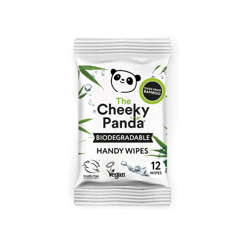 Biodegradable handy wipes