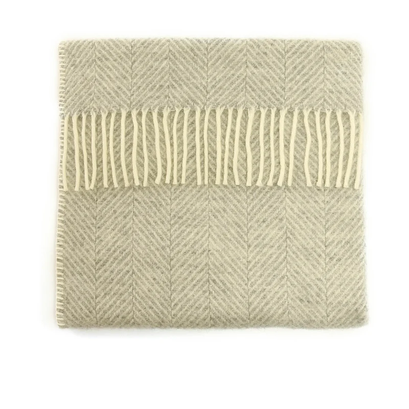 Woolen pram blanket
