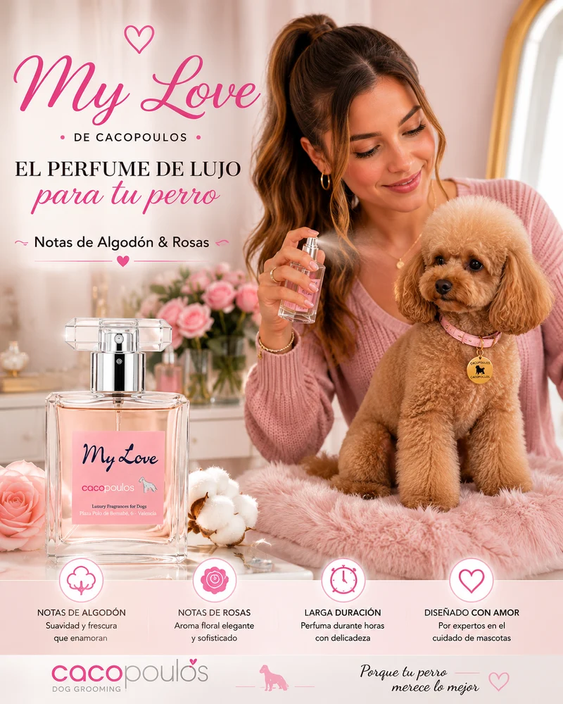 Perfume My Love para perros Cacopoulos