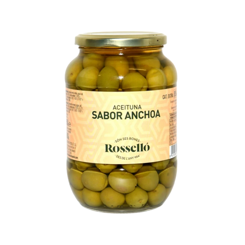 Rosselló Aceitunas Sabor Anchoa 1kg