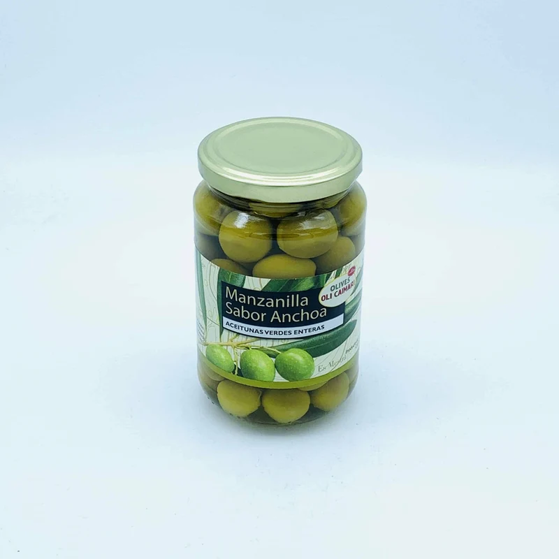 Aceituna Manzanilla Sabor Anchoa Caimari
