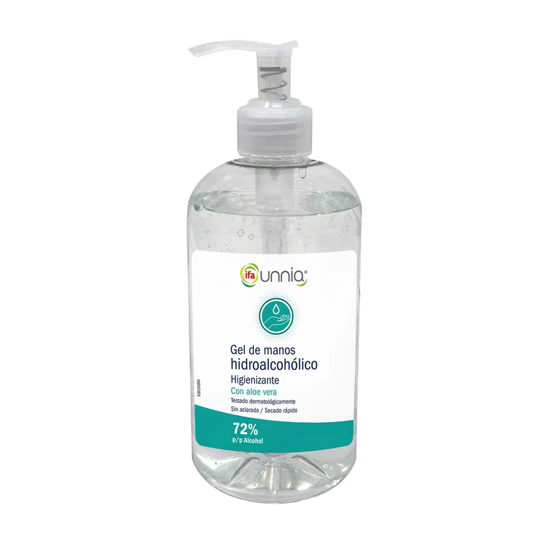 Gel manos hidroalcoholico Ifa unnia 500ml