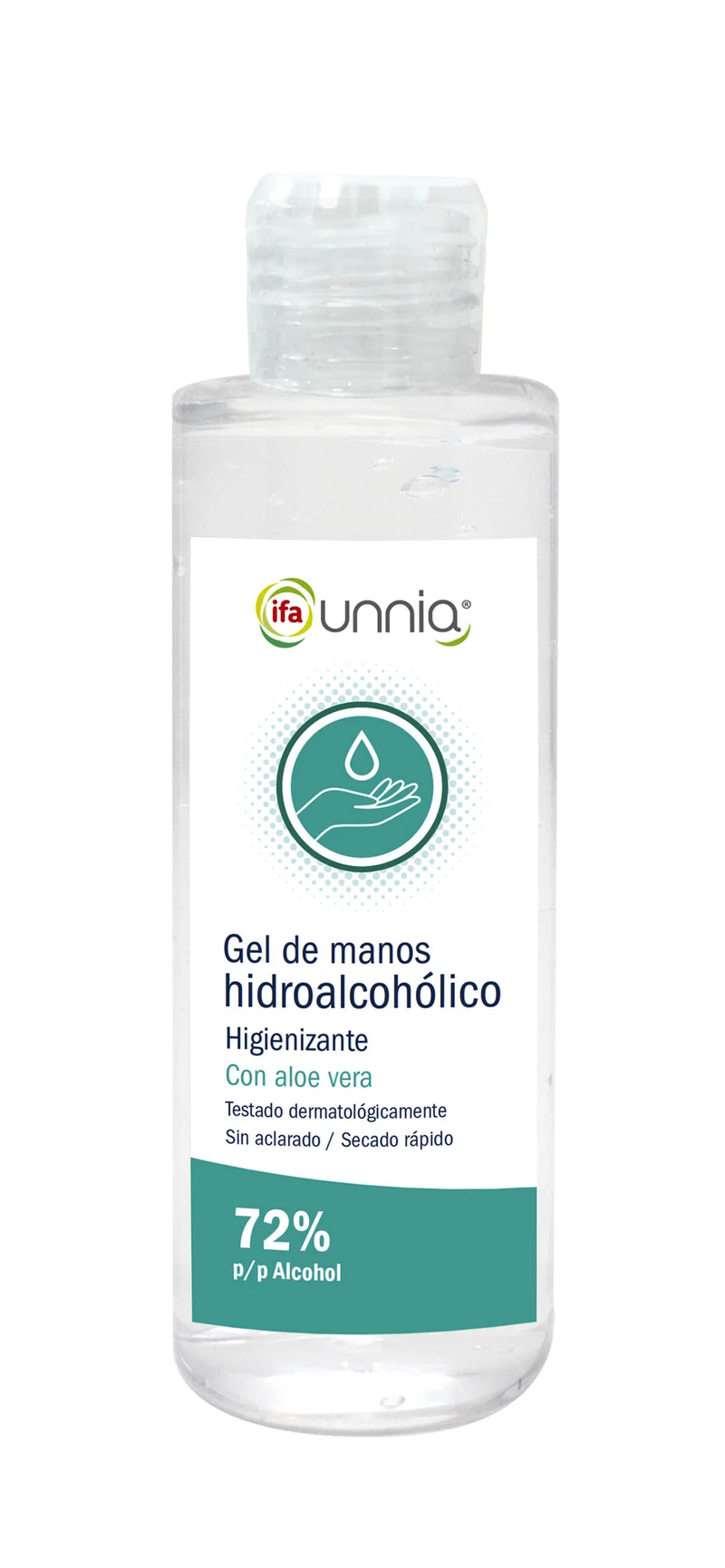 Gel manos hidroalcohólico Ifa unnia 100ml