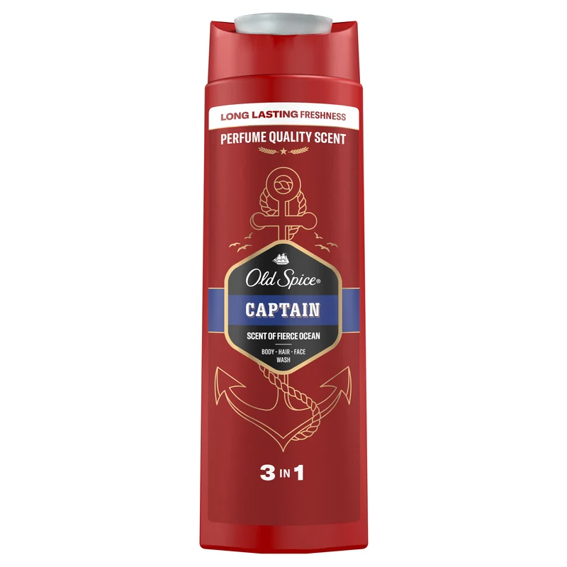 Gel/champu 2 en 1 captain Old spice 400ml