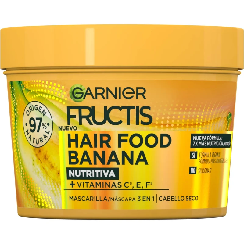 Mascarilla banana Fructis 390ml
