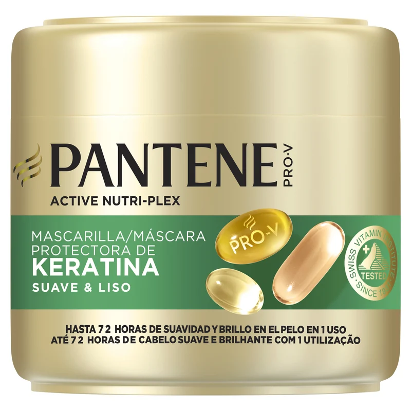Mascarilla suave/liso Pantene 300ml