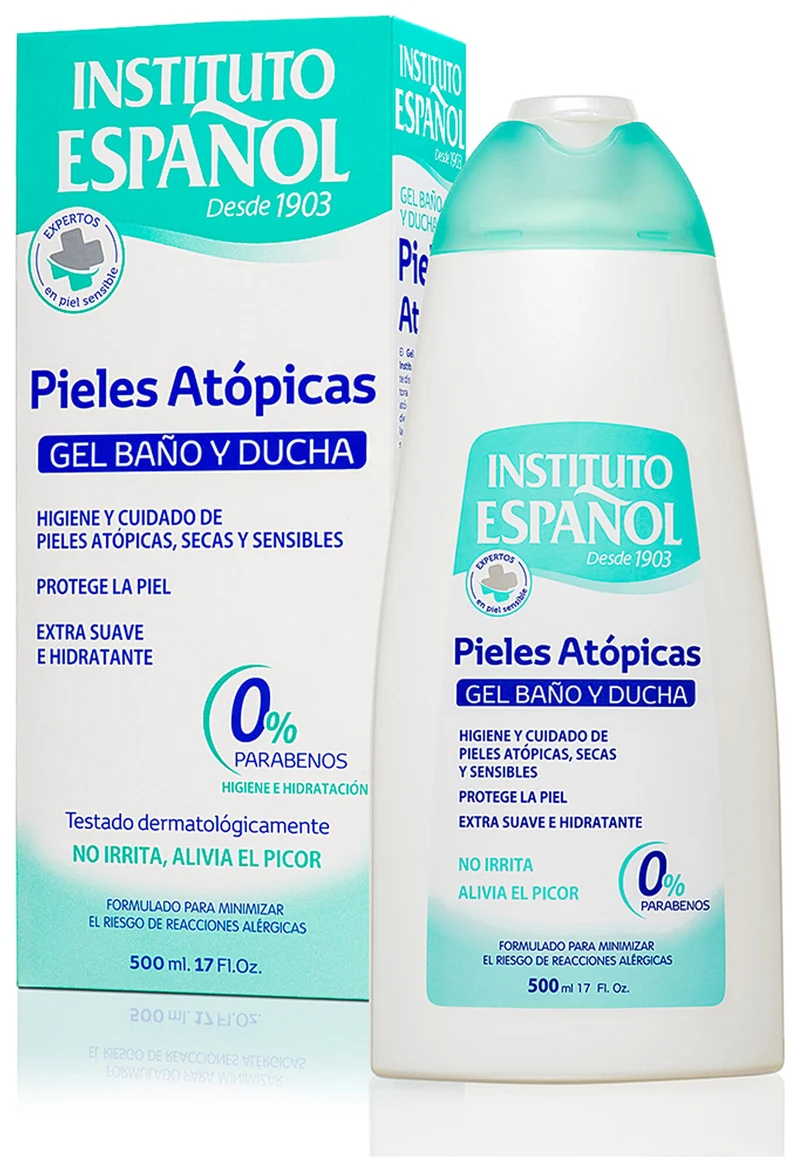 Gel baño/ducha piel atópica Instituto Español 500ml