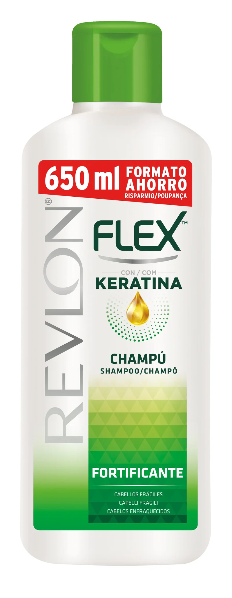 Champú keratina flex Revlon 650ml