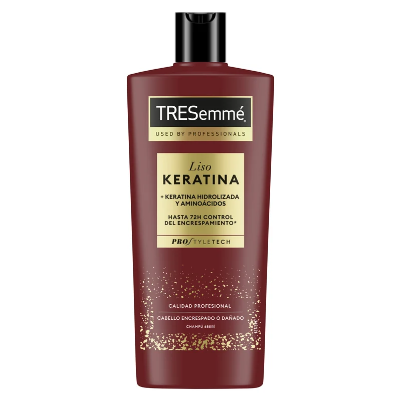 Champú liso keratina Tresemmé 675ml