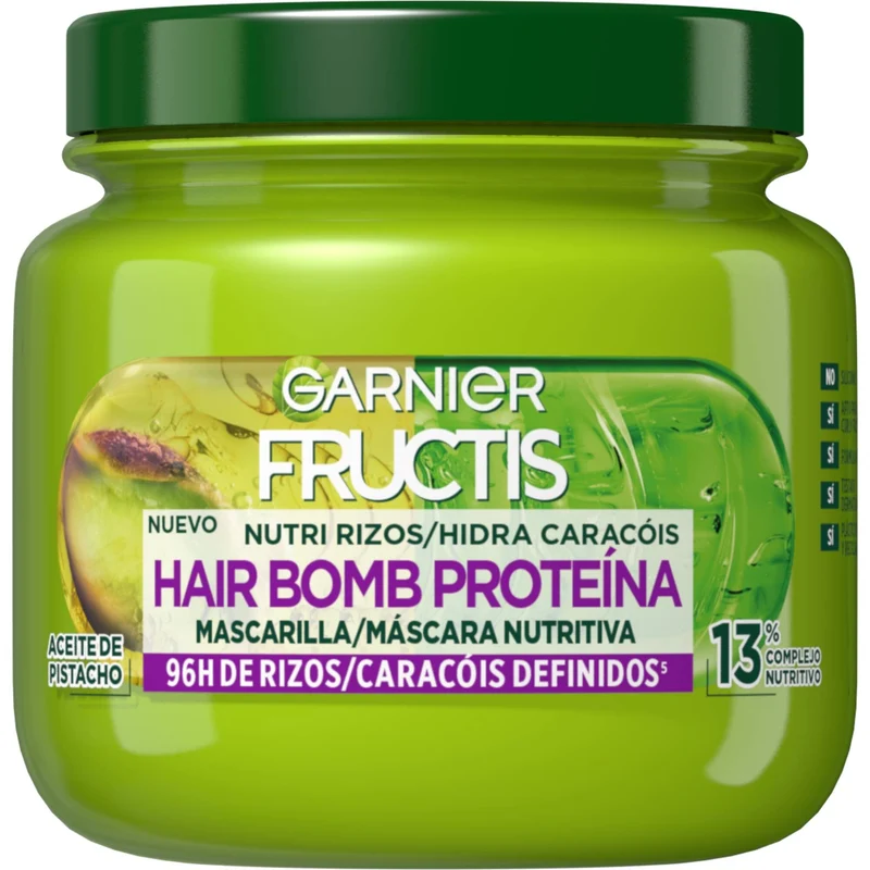 Mascarilla fortificante hidratante rizos Fructis 320ml