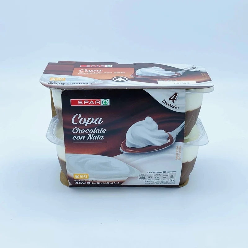 Copa de Chocolate con Nata SPAR