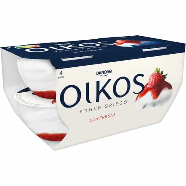 Oikos con Fresas 4u.