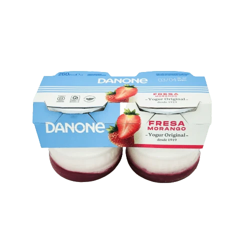 Yogur con Fresas Danone Original