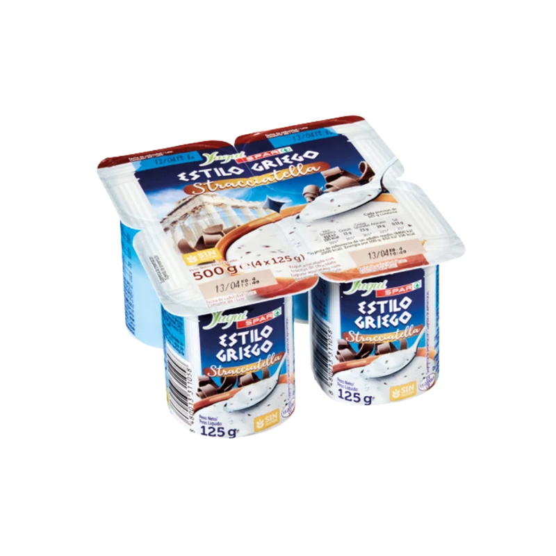 Yogur Griego Stracciatella SPAR 4u