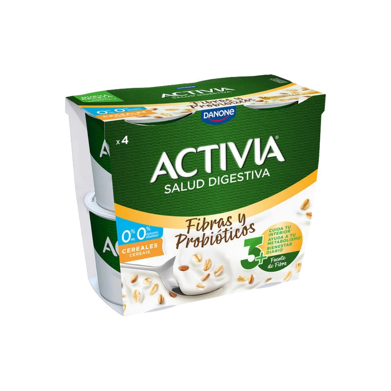 Activia 0% con Cereales