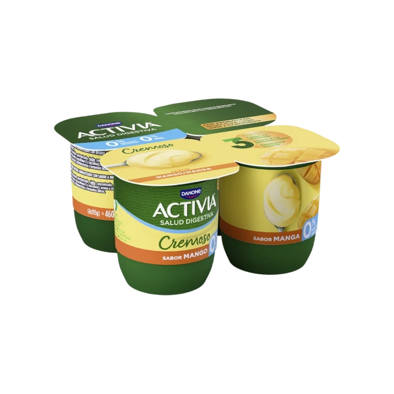 Activia 0% Cremoso Sabor Mango