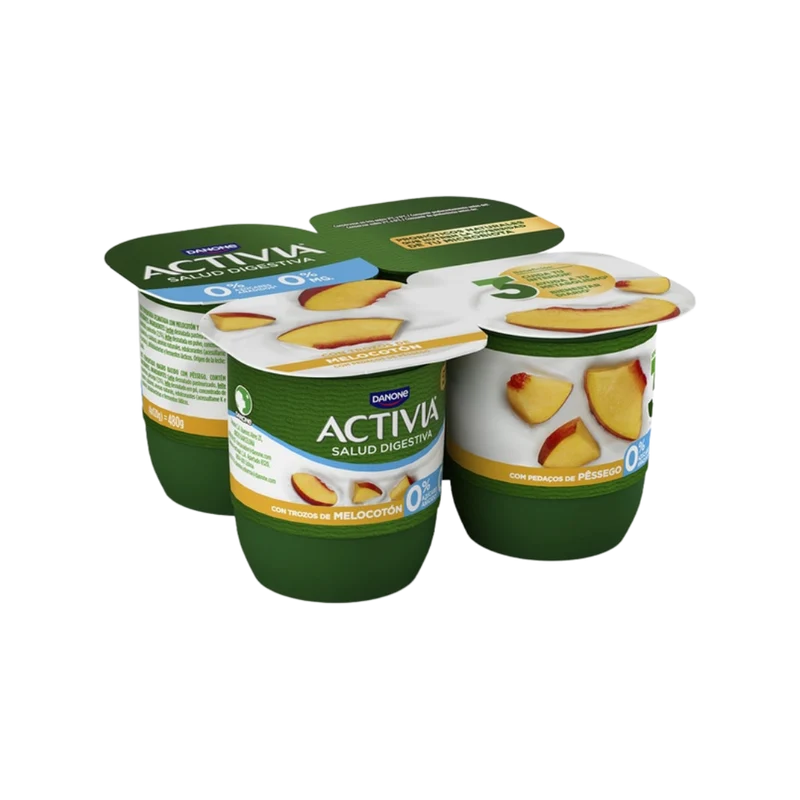 Activia 0% con Melocotón