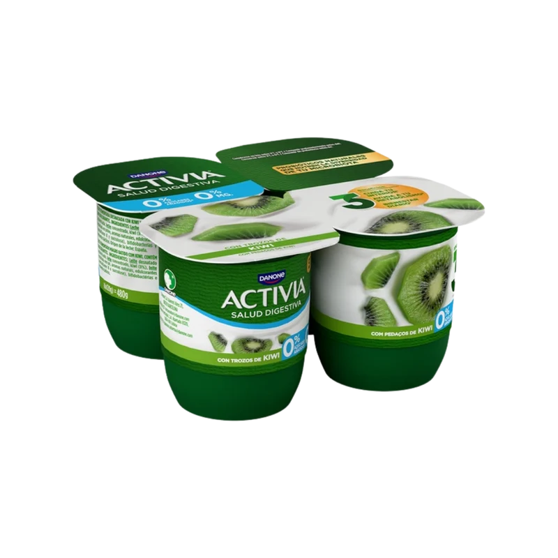 Activia 0% con Kiwi