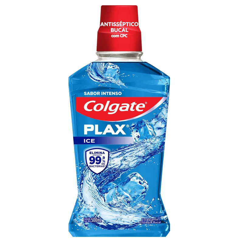 Enjuague Bucal Colgate Plax Ice X 500Ml