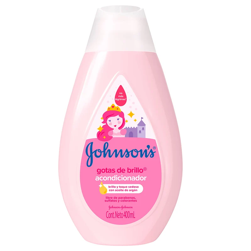 Acondicionador Johnson´S Gotas De Brillo Para Niños X 200Ml