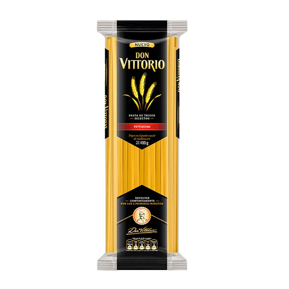 Don vittorio fideo fettuccini x 400gr